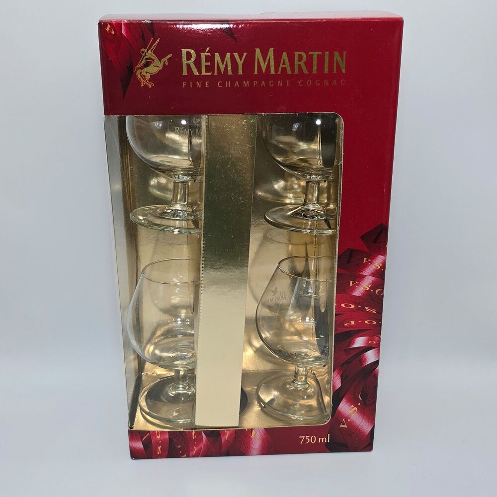 Vintage Remy Martin Fine Champagne Cognac Glasses